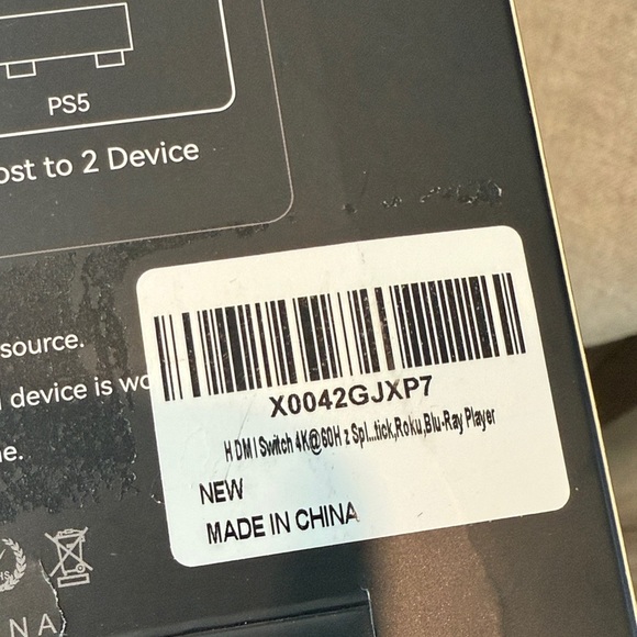 HDMI Bi-Direction Switch for Video Games Fire Stick Full HD - Picture 4 of 4